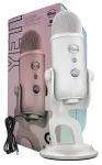 BLUE YETI Silver USB stuudiomikrofon, sobilik otse&uuml;lekanneteks