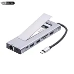 Dokk SSD-ga, 9 pordiga, USB-C, 10Gbps, 4K HDMI