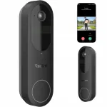 Juhtmevaba Reolink 2K 4MP uksekaamera WiFiga ja laetava akuga