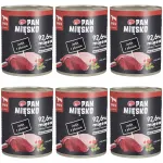 Koerakonservid Pan Mięsko kalkuniliha ja p&otilde;dralihaga, 800 g