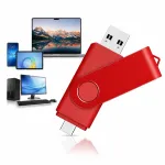 512GB metallist USB-m&auml;lupulk p&ouml;&ouml;ratava kaanega, 2-in-1
