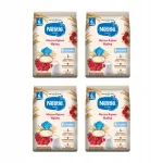 Nestl&eacute; piimapuder riisi ja vaarikatega, alates 6 kuud, 230 g, 4 tk