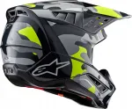 Alpinestars S-M5 Rover 2 motokrossi kiiver, must/hall/kollane, M (57)