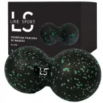 Line Sport Duoball 12 cm k&otilde;va massaažipall