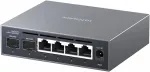 Hallatav v&otilde;rgul&uuml;liti, 6 porti, 2.5G, 4x RJ45, 2x SFP+