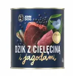 Koerte konservtoit John Dog Berry Line kutsikatele metssigaliha ja vasikaliha marjadega, 800 g