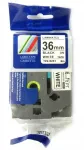 Teip Brother TZ-S261 / TZe-S261, 36 mm, valge, eriti tugev