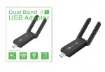 Juhtmevaba v&otilde;rgu adapter USB 3.0, 1200 Mbps, 5 GHz / 2,4 GHz