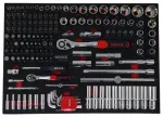 ROOKS MASTER GARAGE 1/2&rdquo; 1/4&rdquo;, 155-osaline mutriv&otilde;tmete komplekt
