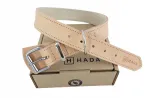 Koera kaelarihm JUCHT nahast, 3 cm, HADA L