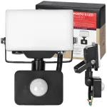 Halogeenne LED lamp 10W TWILIGHT liikumisanduriga raamita IP44 prožektor