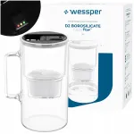 Wessper D2 BOROSILICATE FF 3 l LED veefilter filtriga
