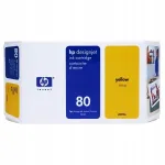 HP 80 tindikassett, kollane, C4848A