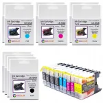 Brother LC1240 tindikassetid, 10 tk, sobivad MFC-J825DW, MFC-J6710DW, DCP-J925DW printeritele