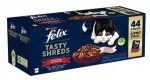 Kassitoit FELIX Tasty Shreds, 44 x 80 g, maal&auml;hedased t&uuml;kid kastmes