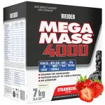 Gainer WEIDER MEGA MASS 4000 7kg maasika maitsega