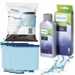 Vee filter Saeco Philips AL-Clean 3 tk + katlakivieemaldusvahend 250 ml