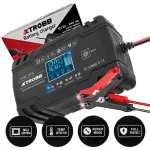 Automaatne mikroprotsessoriga akulaadija 12V/24V 8A taastustoiminguga