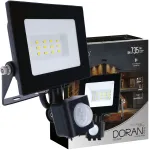 LED prožektor liikumisanduriga DORAN 10W 4000K 735lm IP65 EDO