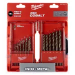 Metallipuuride komplekt 19 tk Milwaukee Cobalt roostevabale terasele