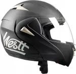 Mootorratta kiiver Westt Storm, must, suurus M
