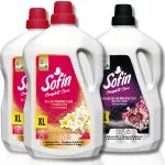 Pesuvahend SOFIN mustadele kangastele, v&auml;rvi- ja kangakaitsega, 2,5 l, 150 pesukorda, 2+1