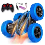 Puldiga juhitav akrobaatilise auto CAR TWISTER 360 LED-ga