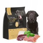 1DOG kuivtoit vanematele keskmistele ja suurtele koertele kalkuni- ja pardilihaga, 2 kg