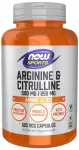 Aminohapete toidulisand NOW FOOD ARGININE CITRULLINE 120 kapslit