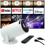 Full HD WiFi Bluetooth HDMI USB multimeedia projektor kodusele kinos&uuml;steemile