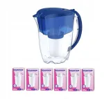 Aquaphor Arctic 2,8 l veefiltri kann 6 A5 Mg kassettidega, tumebsinine