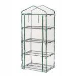 Kokkupandav kasvuhoone DEDRA N04720, PVC, 69x49x160 cm