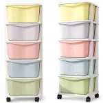 Laste m&auml;nguasjade riiul ORGANIZER sahtlite ja ratastega, D500