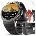 Nutikell meestele GPS-iga, veekindel IP69K, AMOLED-ekraan