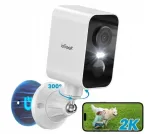 V&auml;lip WiFi kaamera iGeek S2, 3MP, 4K QHD, h&auml;iresignaaliga
