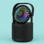 Ventilaator Hoffen k&otilde;lariga, RGB Bluetooth valgustus