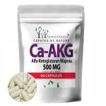 Toidulisand CA-AKG 500 mg, 60 kapslit, veganitele