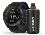 Garmin Descent Mk2i nutikell, titaan, hall, musta silikoonrihma ja T1 j&auml;lgijaga