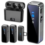 Vlogijate mikrofon USB-C ja Bluetoothiga, sobib telefonile ja tahvelarvutile