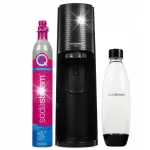Mullitatud vee seade SODASTREAM Terra must CO2 kapsli ja pudeliga