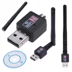 V&auml;line USB WiFi v&otilde;rgukaart antenniga, 300 Mb/s