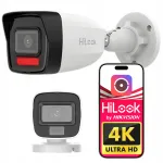 V&auml;listingimuste IP-kaamera HiLook 4K 8Mpx PoE mikrofoniga, rakendusega juhitav