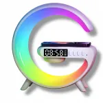 Juhtmevaba Bluetooth k&otilde;lar induktsioonlaadimise alusega, RGB valguse ja &auml;ratuskellaga