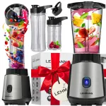 Kokteiliblender j&auml;&auml; purustamise ja 2 veepudeliga