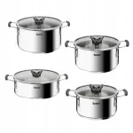 Tefal Opti'Space G7378S55 8-osaline roostevabast terasest potikomplekt induktsioonile