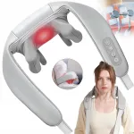 &Otilde;la- ja kaelamassaažiseade soojendusega, 2000 mAh, Shiatsu, 3 intensiivsustaset