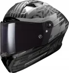 Motorratturi kiiver LS2 FF805 Thunder GP Aero, must/hall, suurus L