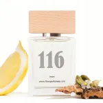 Meeste parf&uuml;&uuml;m Flow Perfumes Scent No. 116 50 ml, sidrun ja kardemon