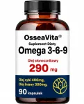 Toidulisand Omega 3-6-9 vitamiiniga E, 90 kapslit, lina- ja kala&otilde;li