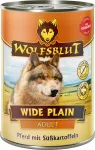 WOLFSBLUT Wide Plain koerakonservid hobuselihaga ja bataatidega, 395 g